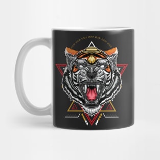 Cyborg Tiger Mug